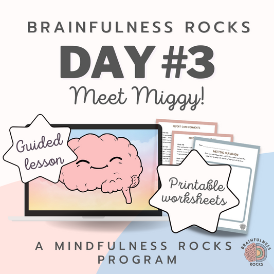 Z3* Meet Miggy! - Day 3 (Brainfulness Rocks)