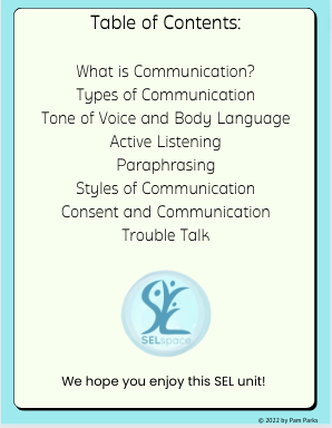 Effective Communication (gr. 3-6)